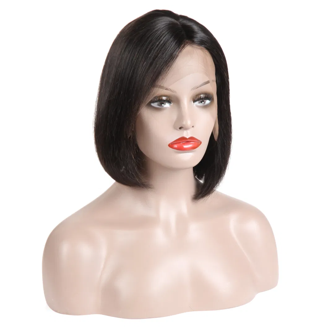 Kbeth Human Hair Bob Short Wigs 10 Inch 13*4 Lace Front Brazilian 10A 100% Virgin Remy Straight Full Lace Frontal China Wig for Black Women Wholesale