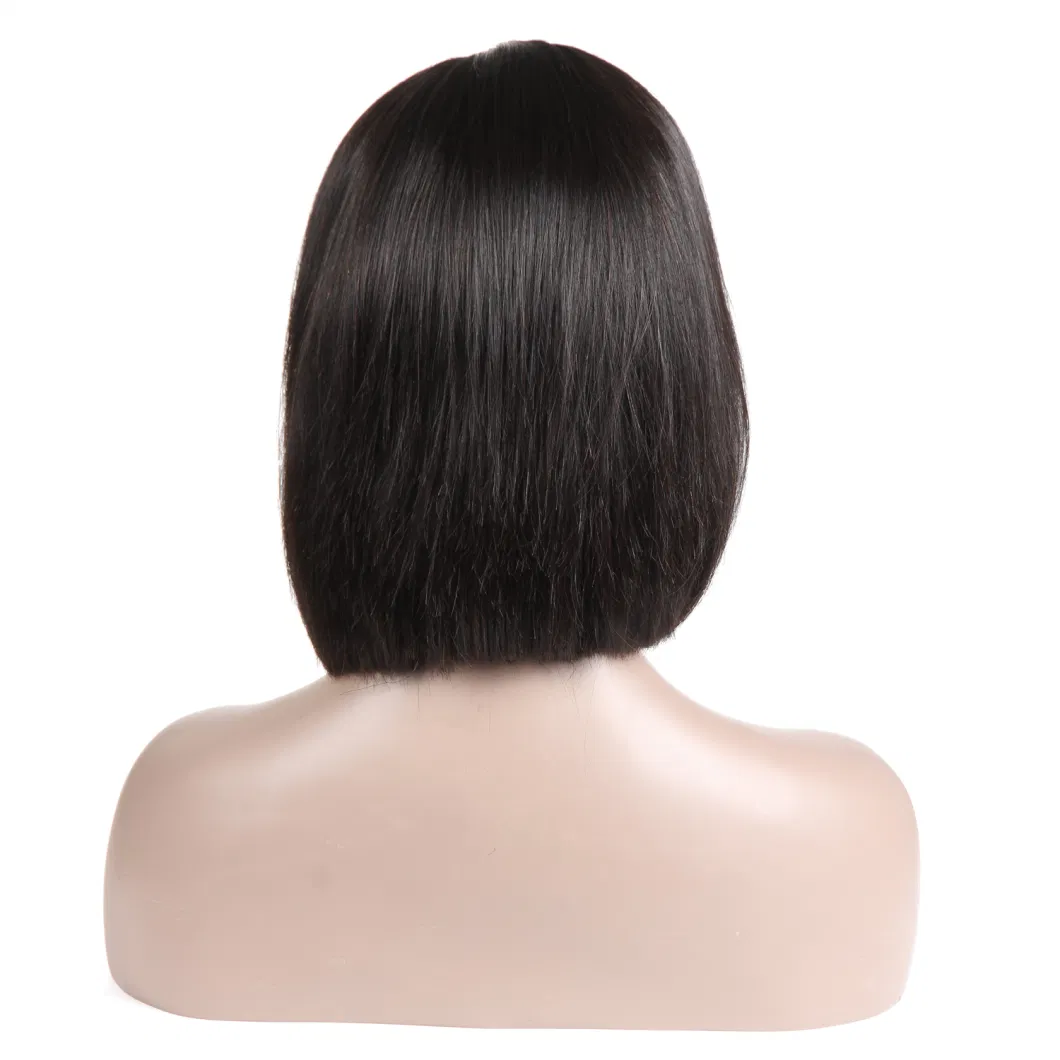 Kbeth Human Hair Bob Short Wigs 10 Inch 13*4 Lace Front Brazilian 10A 100% Virgin Remy Straight Full Lace Frontal China Wig for Black Women Wholesale