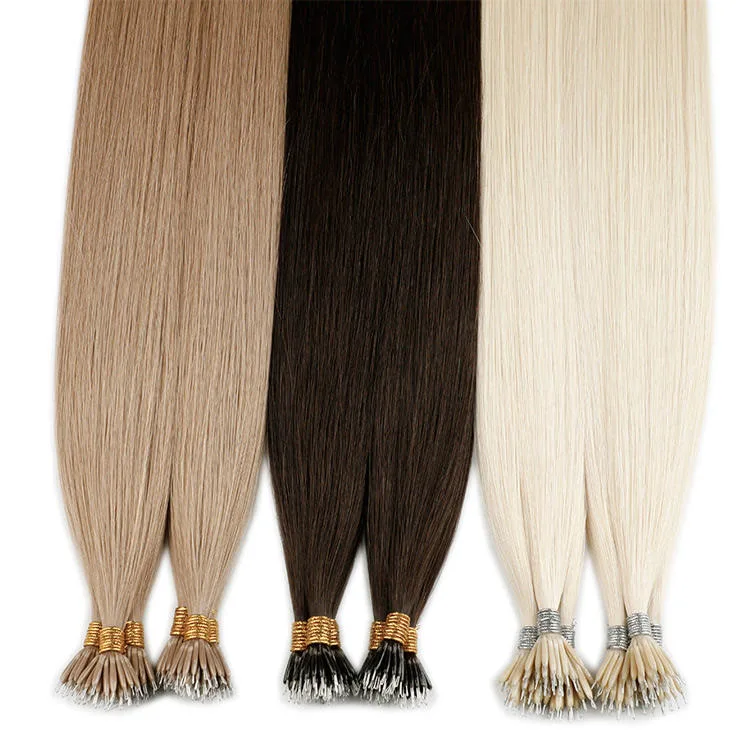 Remy European Nano Tip Hair, Customised Nano Ring Hair Extension.